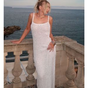 Rumored White Sparkling Dress